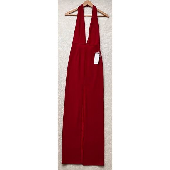 NWT TOBI Gala Red Maxi Dress, Size XS - Picture 5 of 16